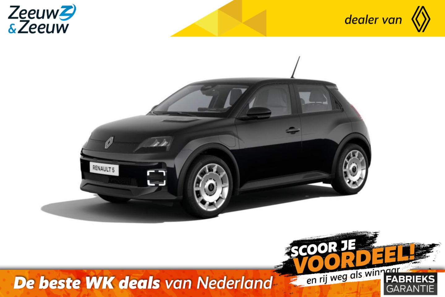 Renault 5 - Z&Z Renault Private Lease vanaf €418,-) urban range evolution 40 kWh | Auto van het Jaar 2 - AutoWereld.nl