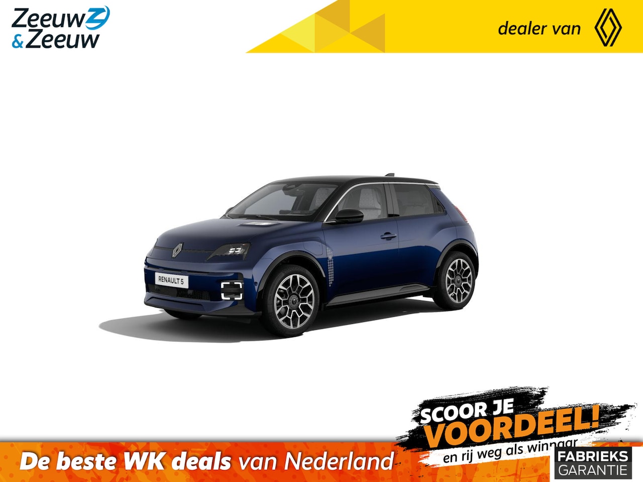 Renault 5 - comfort range Roland-Garros AUTO VAN HET JAAR | PROFITEER NU VAN € 1.000,- KORTING OP UW R - AutoWereld.nl