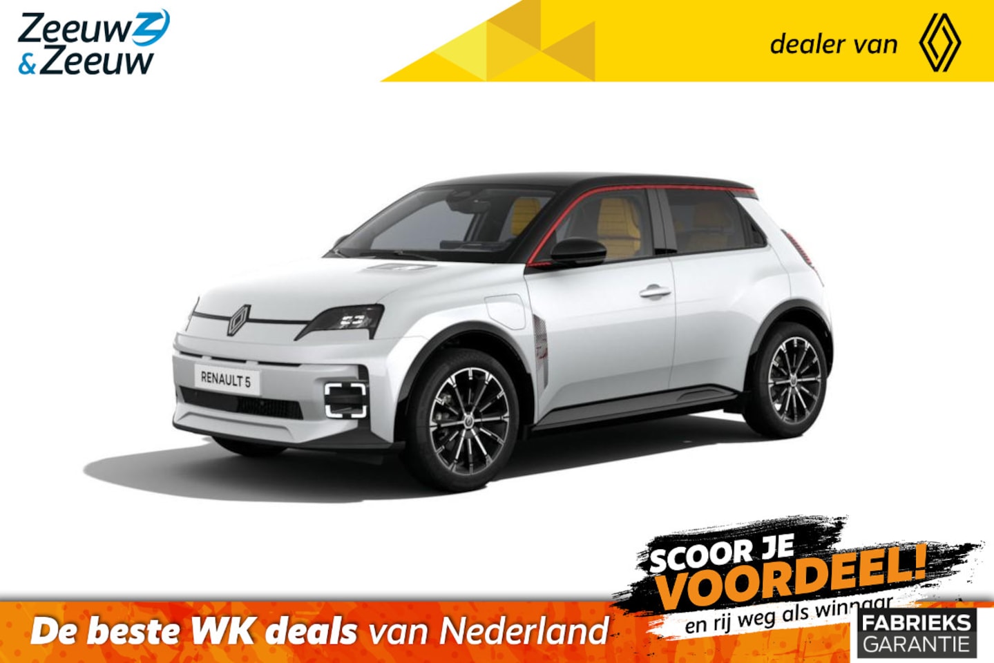 Renault 5 - Urban Range Iconic Cinq 120 pk | NU met €1.300,- Zeeuw & Zeeuw voorraadkorting en met GRAT - AutoWereld.nl