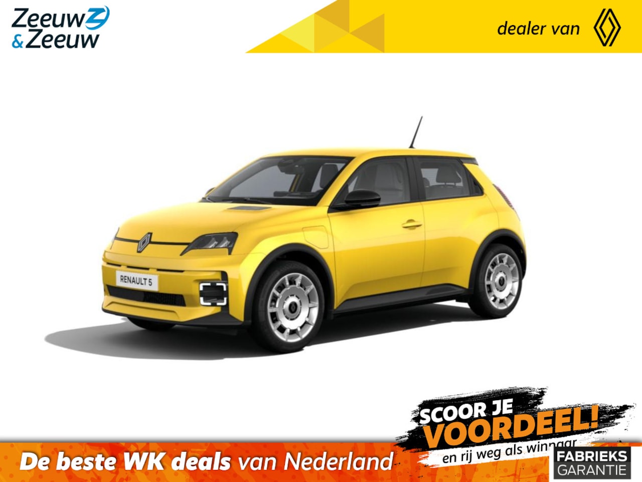 Renault 5 - urban range evolution 40 kWh | NU met €1.300,- Zeeuw & Zeeuw voorraadkorting en met GRATIS - AutoWereld.nl