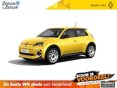 Renault 5 - urban range evolution 40 kWh | NU met €1.300, - Zeeuw & Zeeuw voorraadkorting en met GRATI