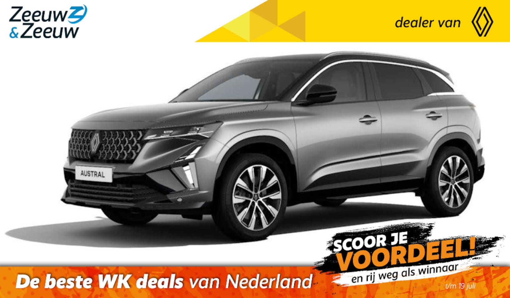 Renault Austral - E-Tech full hybrid 200 Techno | NU met €3.500,- Zeeuw & Zeeuw voorraadkorting | Nu met Gra - AutoWereld.nl