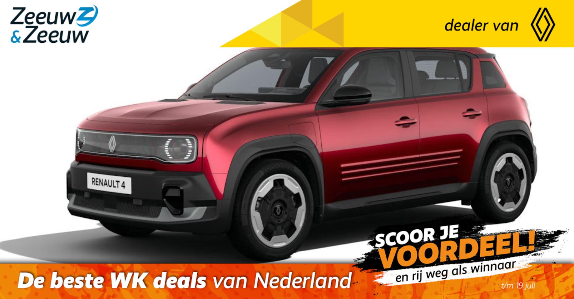 Renault 4 - Comfort Range Evolution | Profiteer nu van €1.800,- Zeeuw & Zeeuw voorraadkorting | NU met - AutoWereld.nl