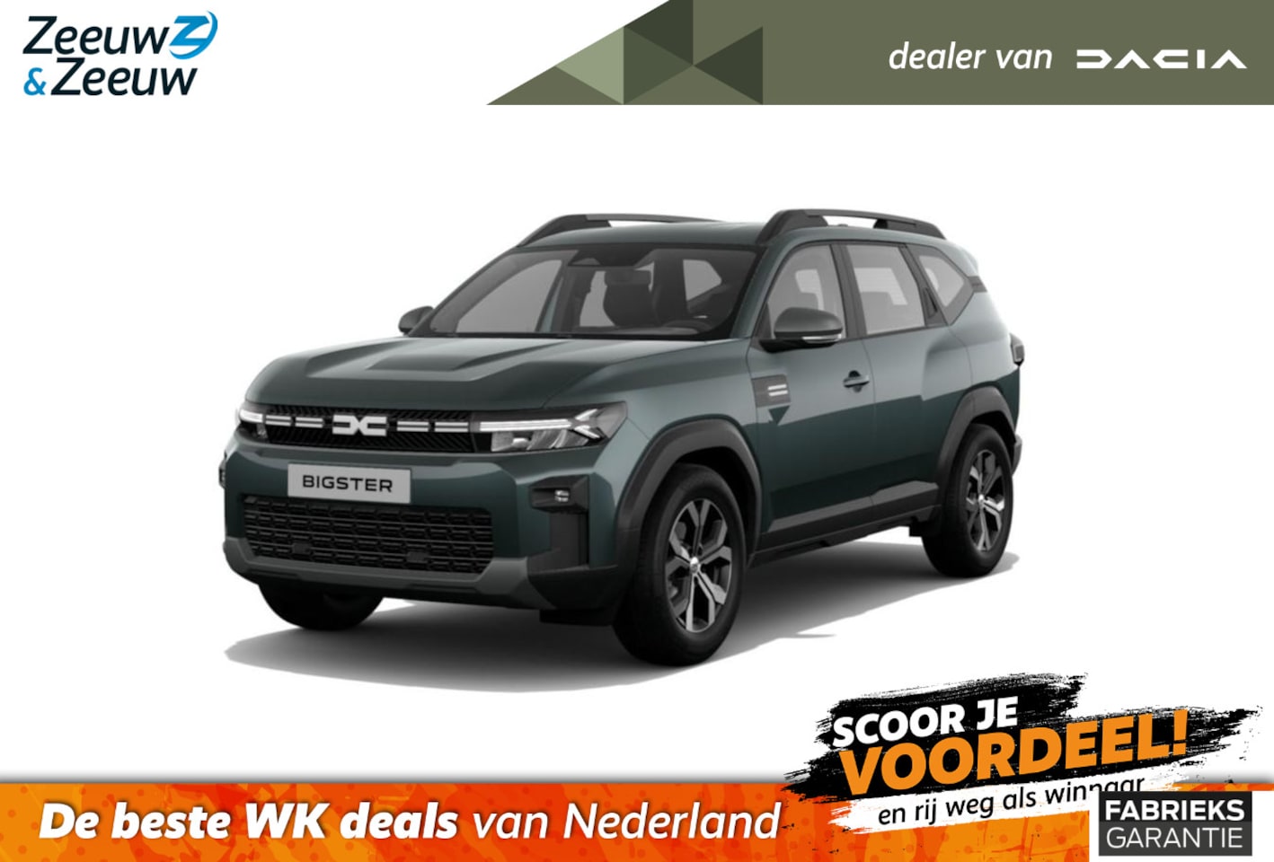Dacia Bigster - Mild Hybrid 140 Expression In verschillende kleuren leverbaar met € 1.000,- voorraadkortin - AutoWereld.nl