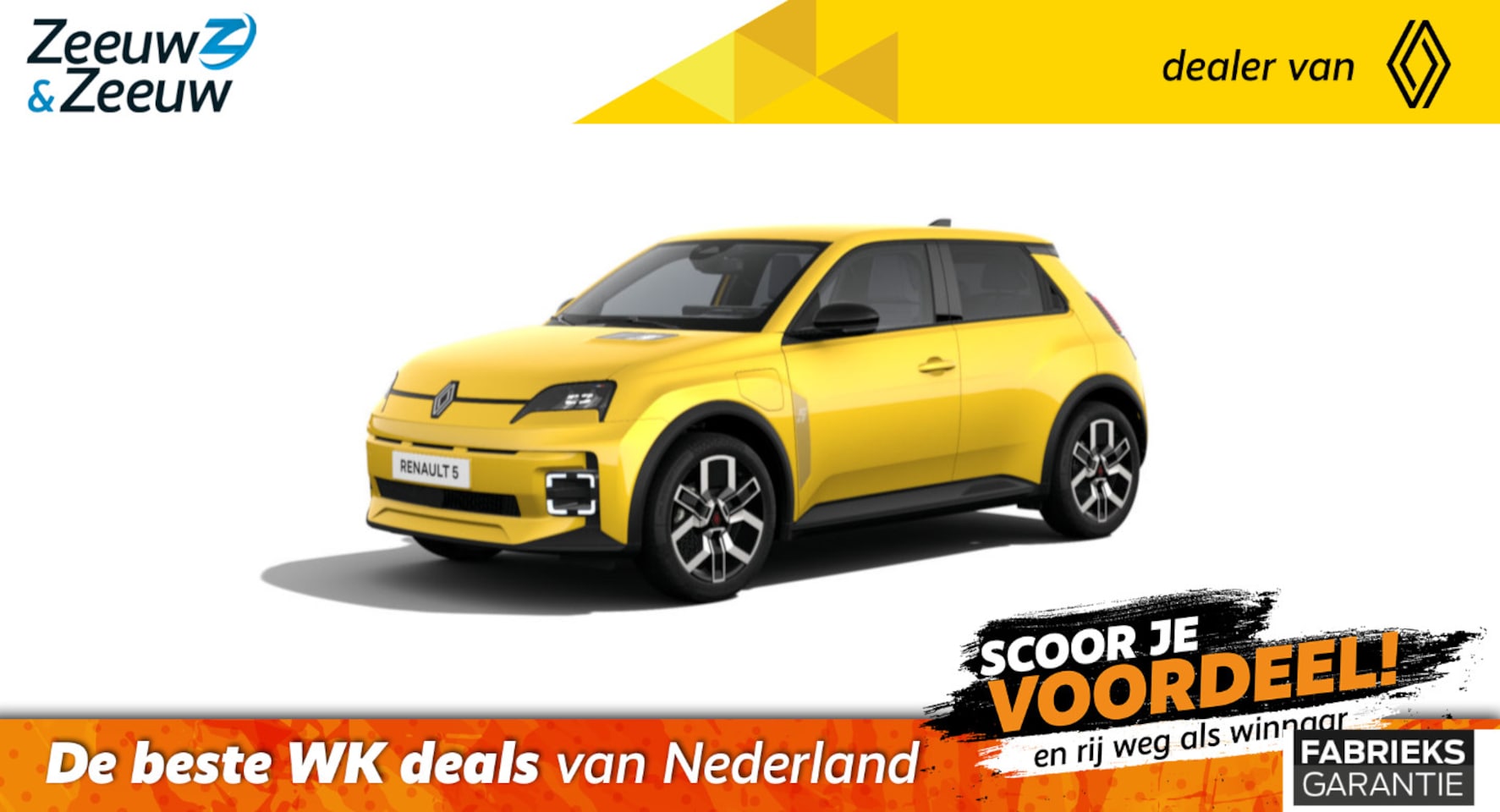 Renault 5 - (Z&Z Renault Private Lease actie v.a. € 512,-) Renault 5 Comfort Range Techno | Auto van h - AutoWereld.nl