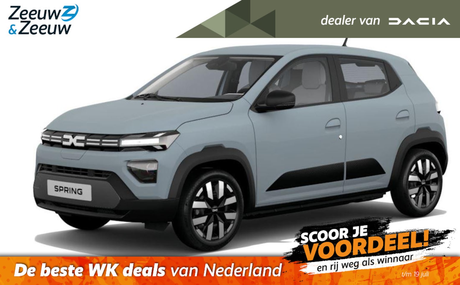 Dacia Spring - (Zeeuw & Zeeuw Private Lease Actie v.a. € 313,-) Expression 70 | Wij maken graag een Priva - AutoWereld.nl