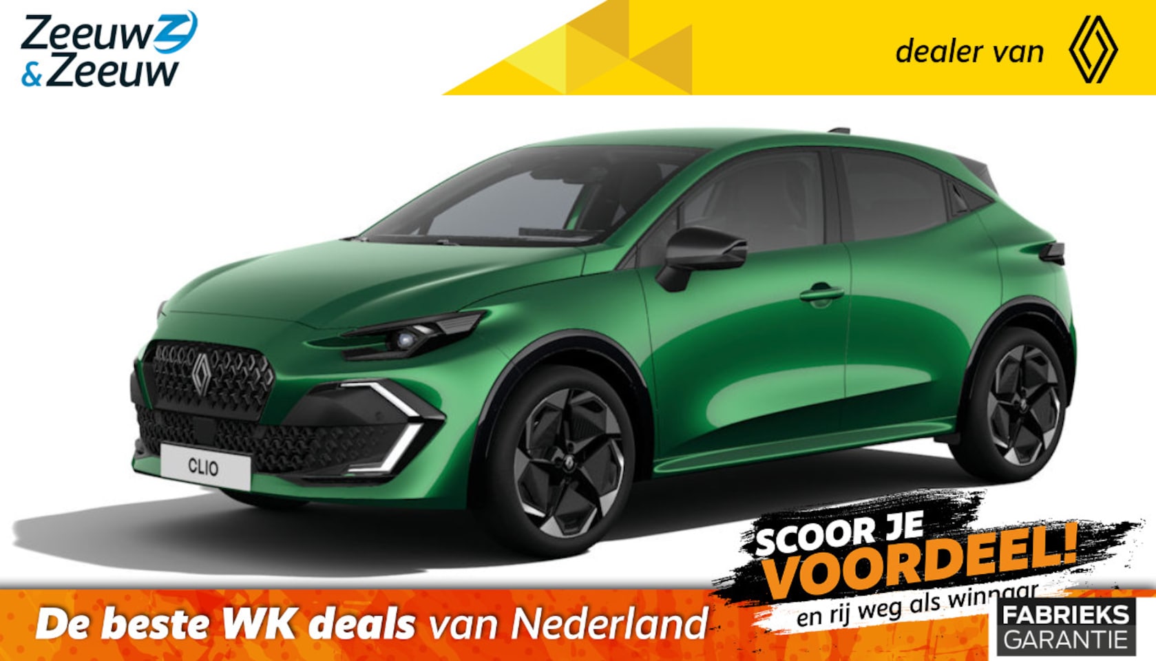 Renault Clio - Hybrid 160 techno | NU met €1.800,- voorraadkorting | 5 jaar Gratis Garantie tot 160.000km - AutoWereld.nl