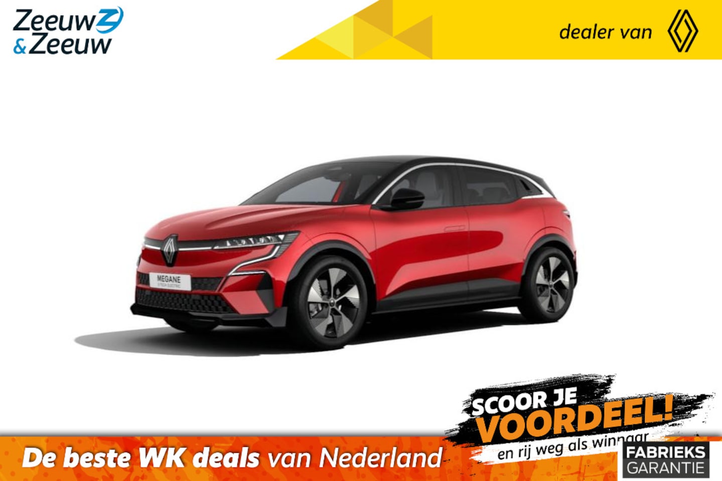 Renault Mégane E-Tech - comfort range techno 60 kWh MY25 | NU met GRATIS 5 jaar garantie en met € 3000,- Zeeuw & Z - AutoWereld.nl
