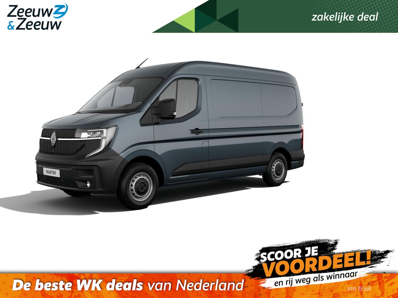 Renault Master E-Tech - T35 L2H2 Advance long range 87 kWh | Nu leverbaar met maar liefst 12% Zeeuw & Zeeuw actiek - AutoWereld.nl