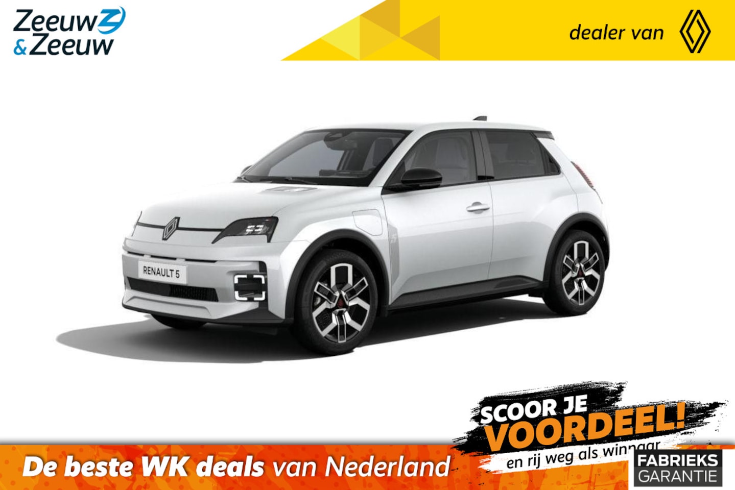 Renault 5 - (Z&Z Renault Private Lease vanaf €470,-) Urban Range Techno 120pk | Auto van het Jaar 2025 - AutoWereld.nl