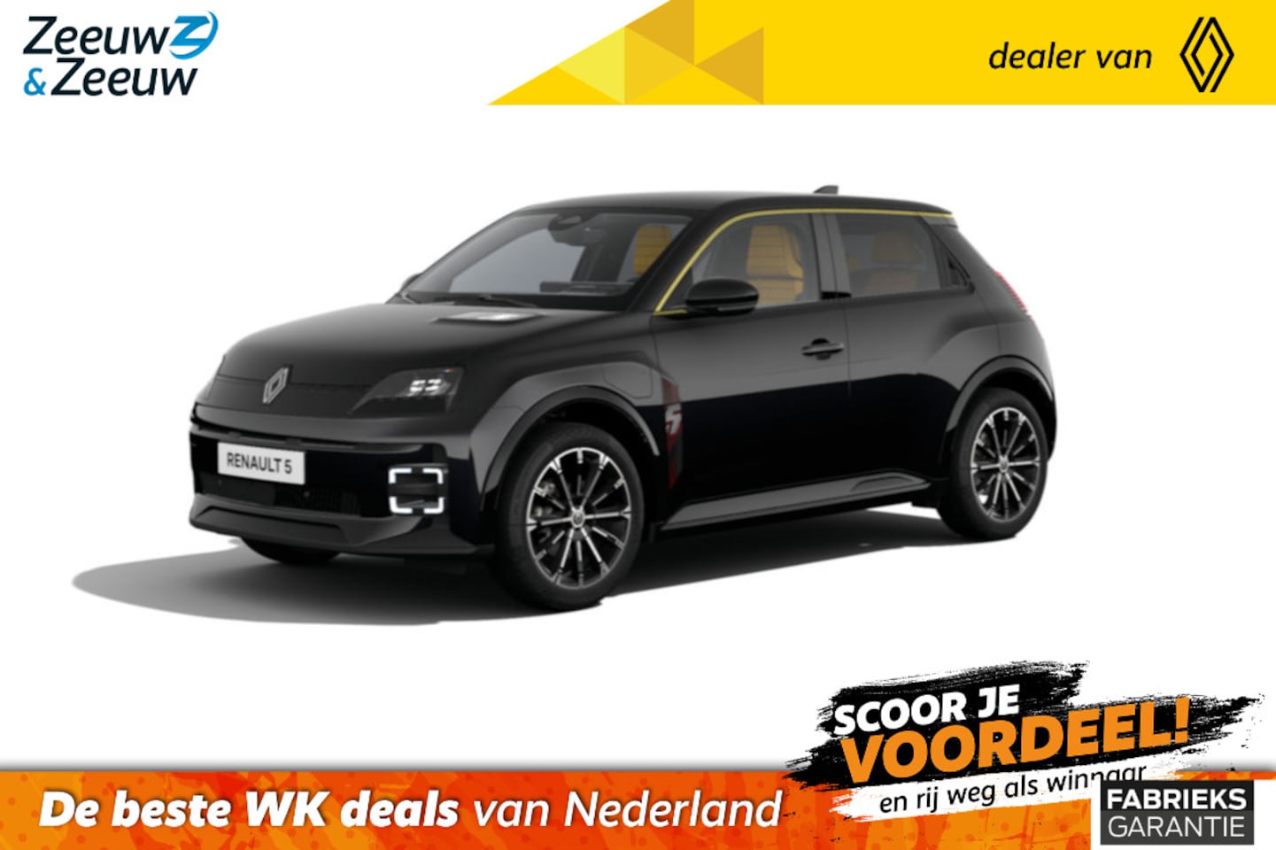 Renault 5 - (Z&Z Renault Private Lease actie v.a. € 531,-) Comfort Range Iconic cinq | Auto van het Ja - AutoWereld.nl