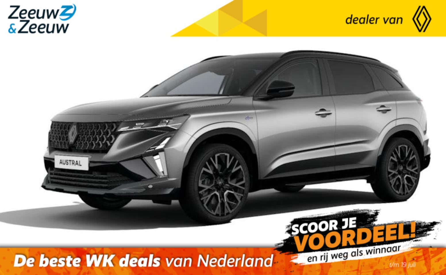 Renault Austral - E-Tech full hybrid 200 Esprit Alpine | NU met €3.500,- Zeeuw & Zeeuw voorraadkorting | Nu - AutoWereld.nl