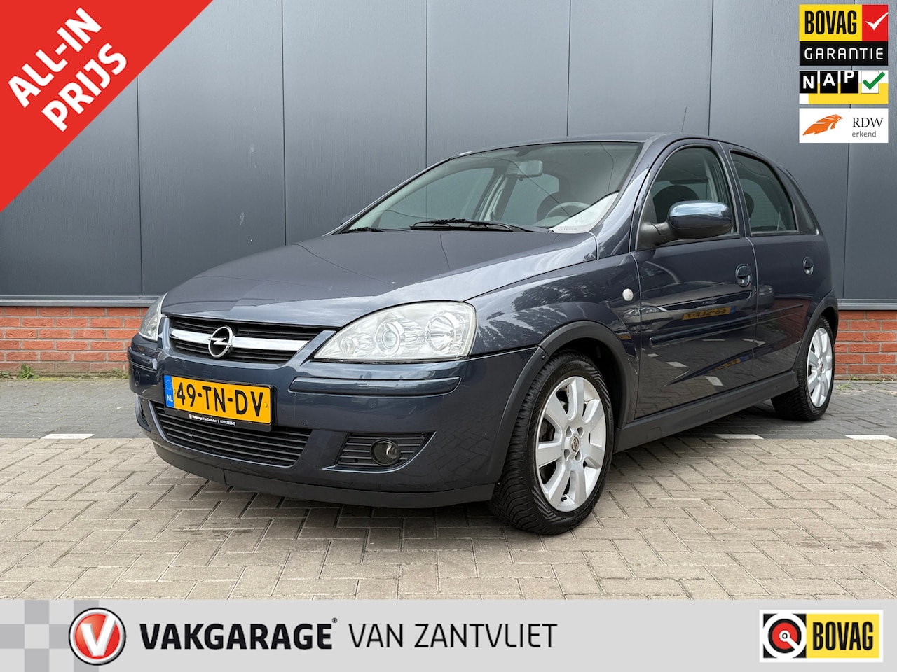 Opel Corsa - 1.4-16V Silverline 1.4-16V Silverline (Eerste eigenaar|12 mnd BOVAG-garantie) - AutoWereld.nl
