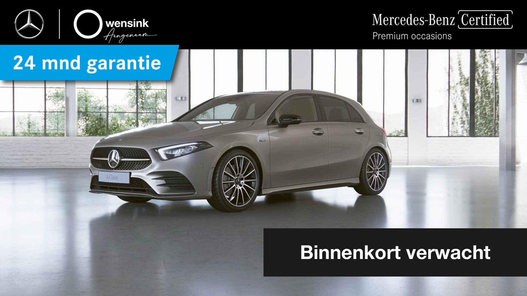 Mercedes-Benz A-klasse - 250 e Business Solution AMG Limited | Night | Widescreen | 19" multispaaks velgen (hooggla - AutoWereld.nl
