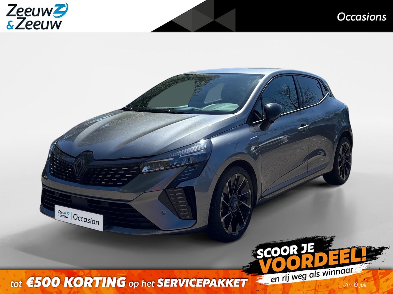 Renault Clio - 1.6 E-Tech Full Hybrid 145 esprit Alpine AUTOMAAT NAVI AIRCO CAMERA CRUISE CONTROLE TREKHA - AutoWereld.nl