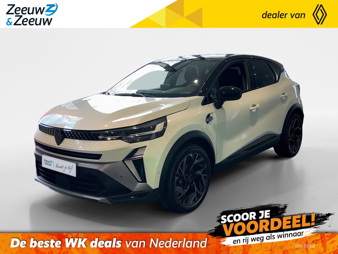 Renault Captur - 1.8 E-Tech full hybrid 160 esprit Alpine | NU UIT VOORRAAD LEVERBAAR MET €2.750,- KORTING! - AutoWereld.nl