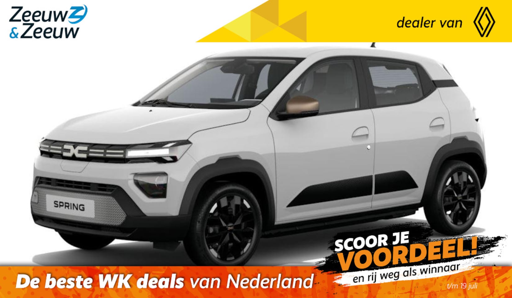 Dacia Spring - Extreme 100 | Wij maken graag een Private Lease offerte op maat voor u! | - AutoWereld.nl