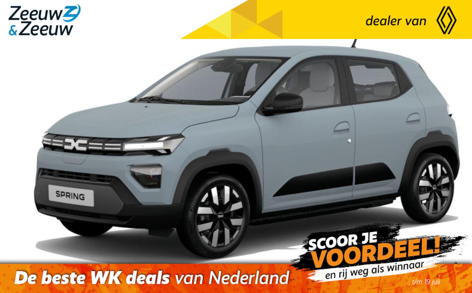 Dacia Spring - Expression 70 vanaf nu te bestellen | inclusief gratis 7 jaar garantie tot 140.000km | fin - AutoWereld.nl
