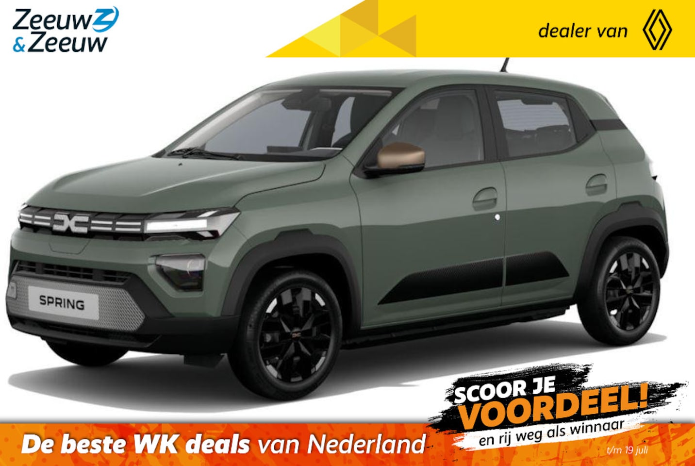 Dacia Spring - Extreme 100 vanaf nu te bestellen | inclusief gratis 7 jaar garantie tot 140.000km | finan - AutoWereld.nl