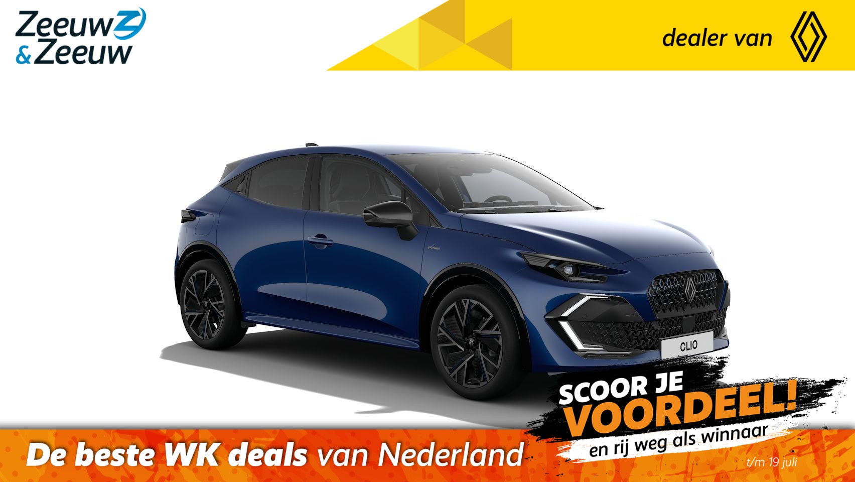 Renault Clio - 1.8 Hybrid 160 esprit Alpine | OP VOORRAAD!!! OP = OP NU MET €1.000,- INTRODUCTIEVOORDEEL! - AutoWereld.nl