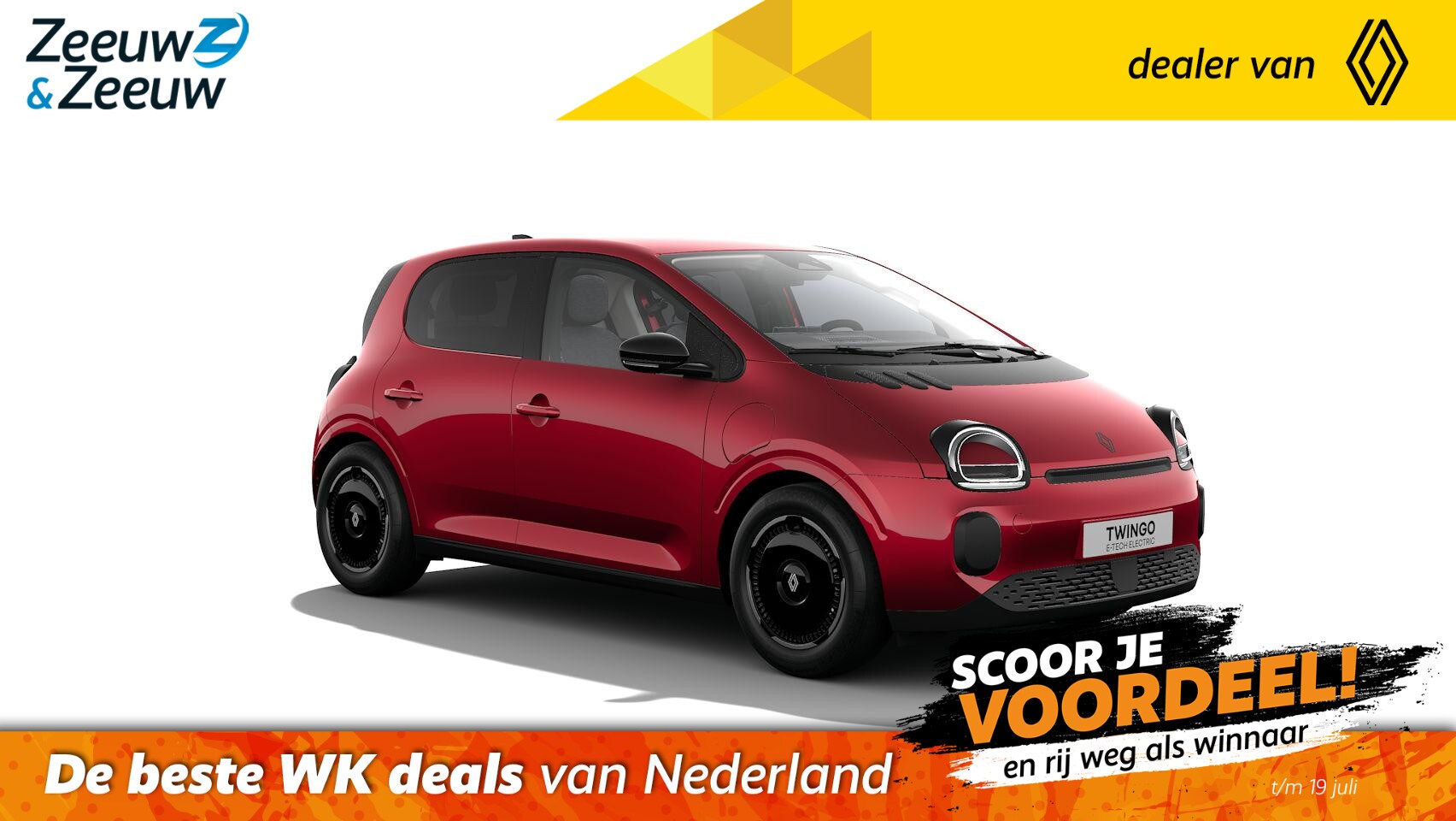 Renault Twingo - urban range techno 27.5 kWh | NU TE BESTELLEN MET €500,- INTRODUCTIEVOORDEEL!!! - AutoWereld.nl