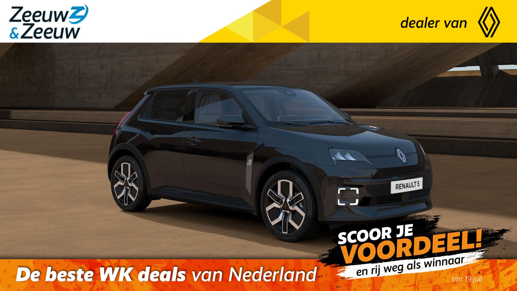 Renault 5 - comfort range techno 52 kWh | NU MET €4.000,- VOORRAADKORTING!!! OP = OP Inclusief 5 jaar - AutoWereld.nl