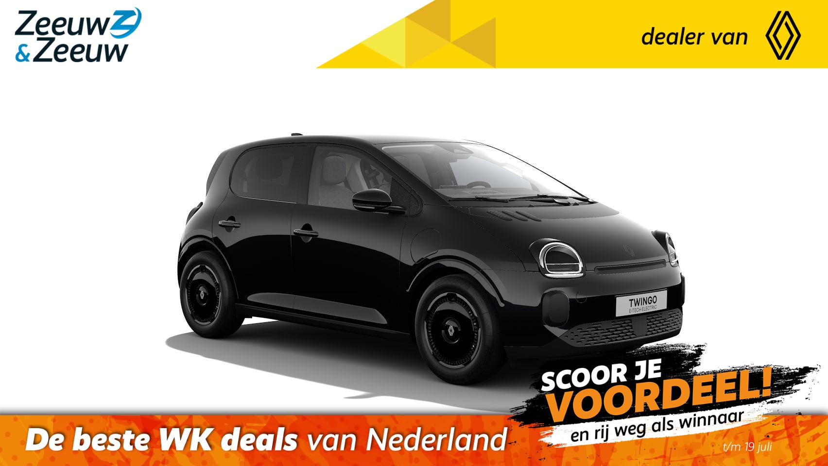 Renault Twingo - urban range techno 27.5 kWh | NU TE BESTELLEN MET €500,- INTRODUCTIEVOORDEEL!!! - AutoWereld.nl