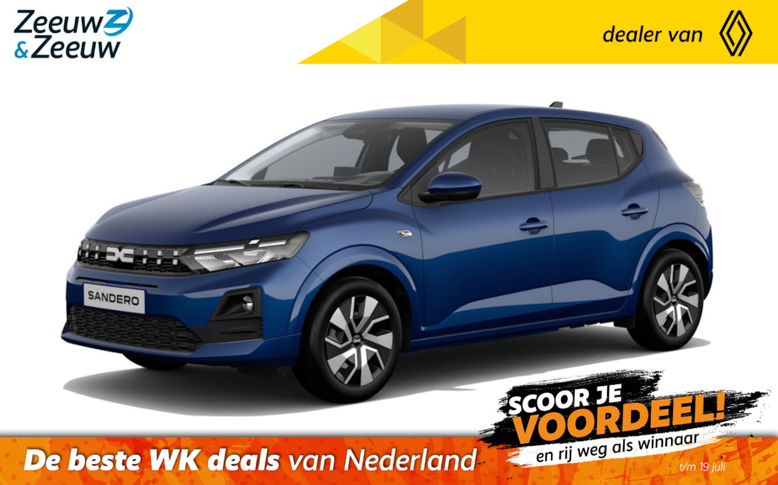 Dacia Sandero - (ANWB Private Lease Actie v.a. € 369,-) Eco-G 120 expression | Wij maken graag een Private - AutoWereld.nl
