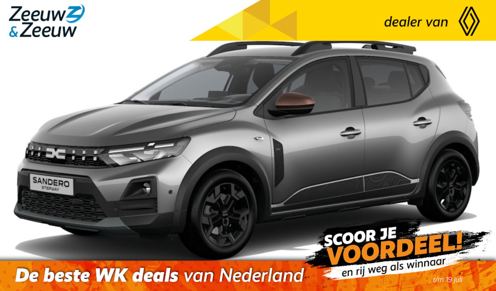 Dacia Sandero Stepway - TCe 110 limited edition 2X uit voorraad leverbaar met € 2.000,- en gratis 7 jaar garantie - AutoWereld.nl