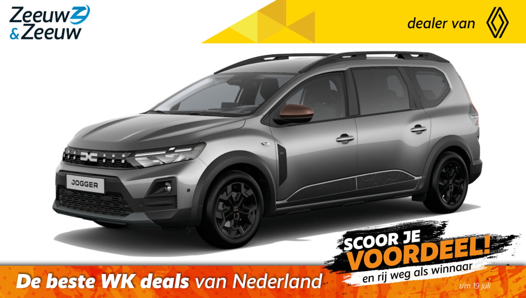 Dacia Jogger - 1.2 Eco-G 120 limited edition 7p. | Gratis 7 jaar fabrieksgarantie tot 140.000km | Dacia G - AutoWereld.nl