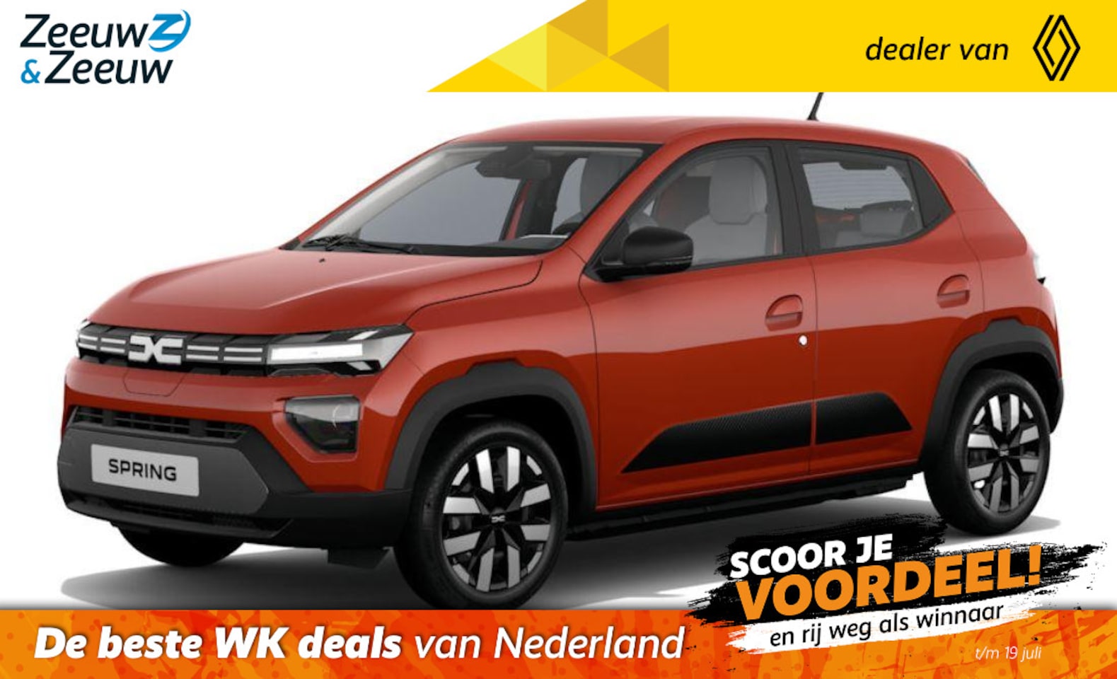 Dacia Spring - Expression 70 vanaf nu te bestellen | inclusief gratis 7 jaar garantie tot 140.000km | fin - AutoWereld.nl