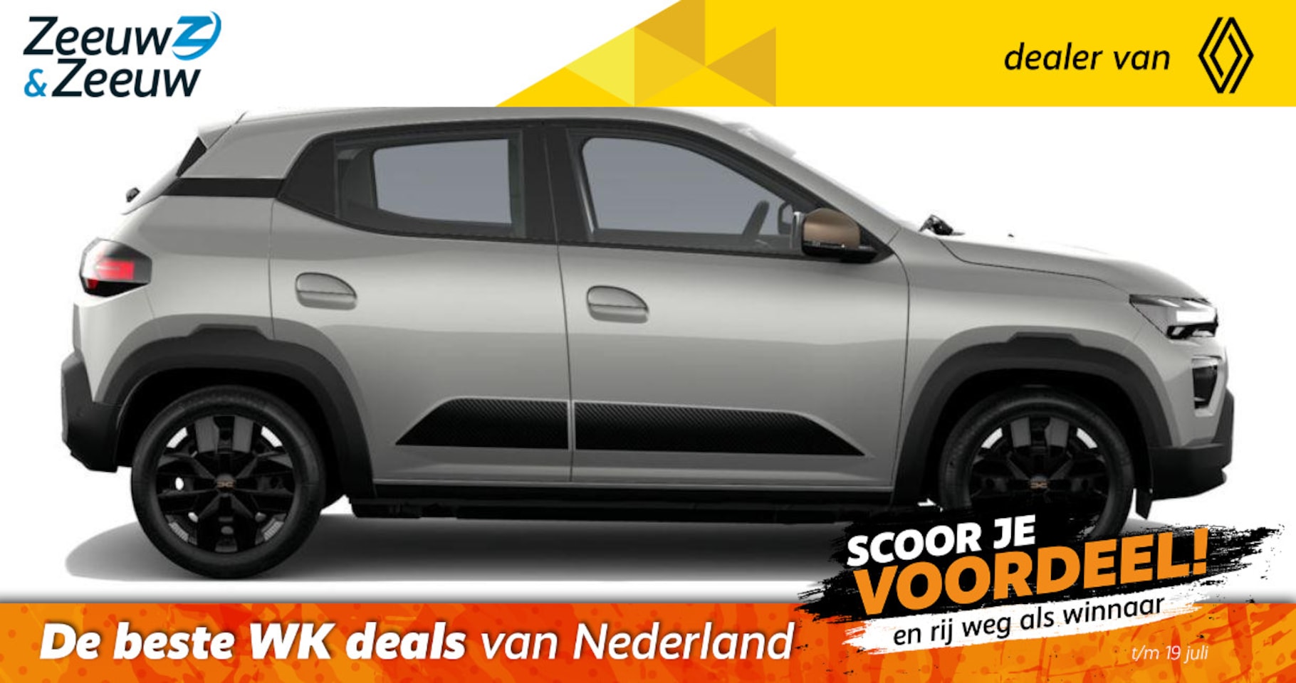 Dacia Spring - Extreme 100 | GOEDKOOPSTE ELEKTRISCHE AUTO IN NL | NU PRIVATE LEASE ACTIE VANAF €289,- per - AutoWereld.nl