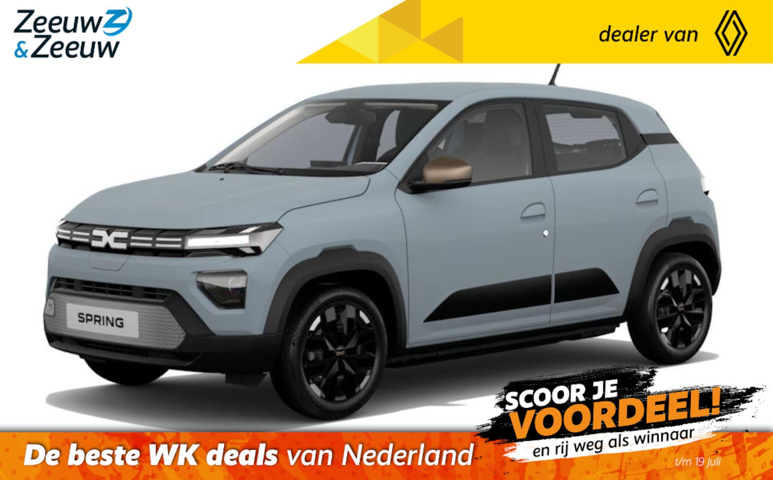 Dacia Spring - Extreme 100 vanaf nu te bestellen | inclusief gratis 7 jaar garantie tot 140.000km | finan - AutoWereld.nl