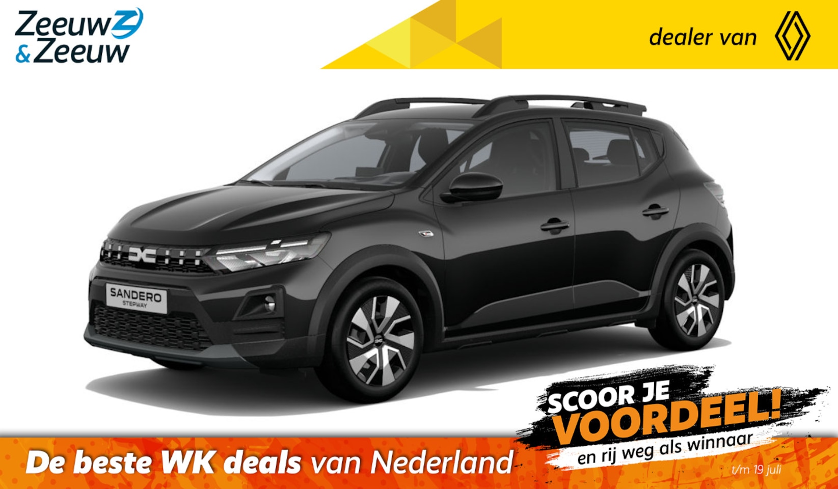 Dacia Sandero Stepway - (ANWB Private Lease Actie v.a. € 389,-) Eco-G 120 Expression | Wij maken graag een Private - AutoWereld.nl