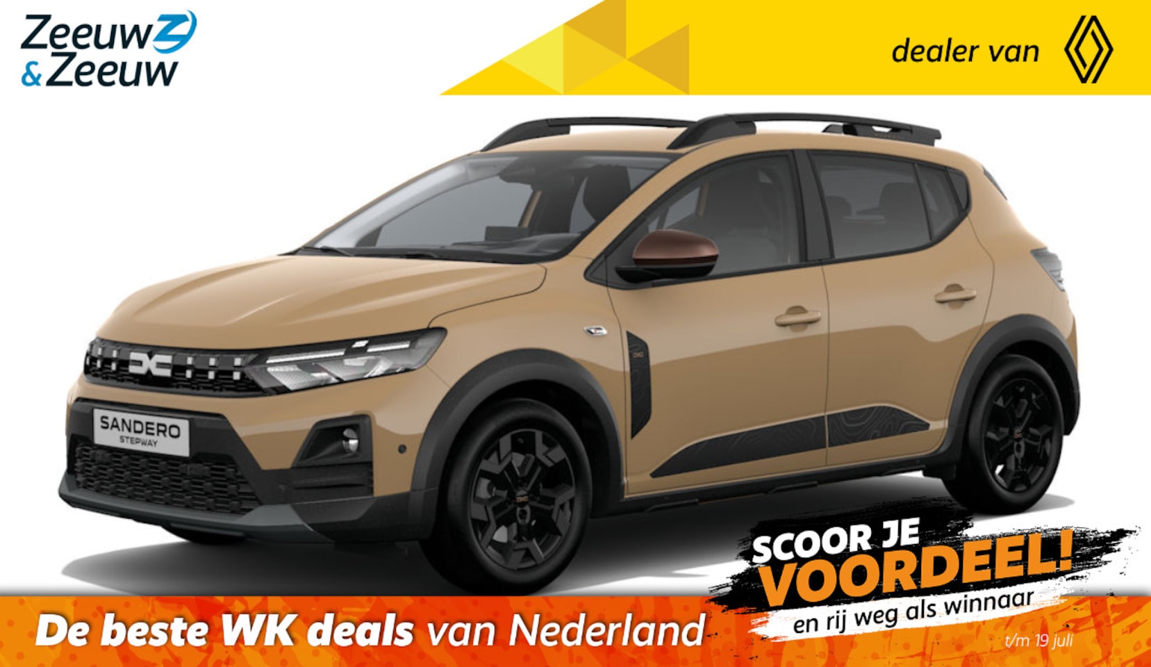 Dacia Sandero Stepway - (ANWB Private Lease Actie v.a. € 404,-) Eco-G 120 extreme | Wij maken graag een Private Le - AutoWereld.nl