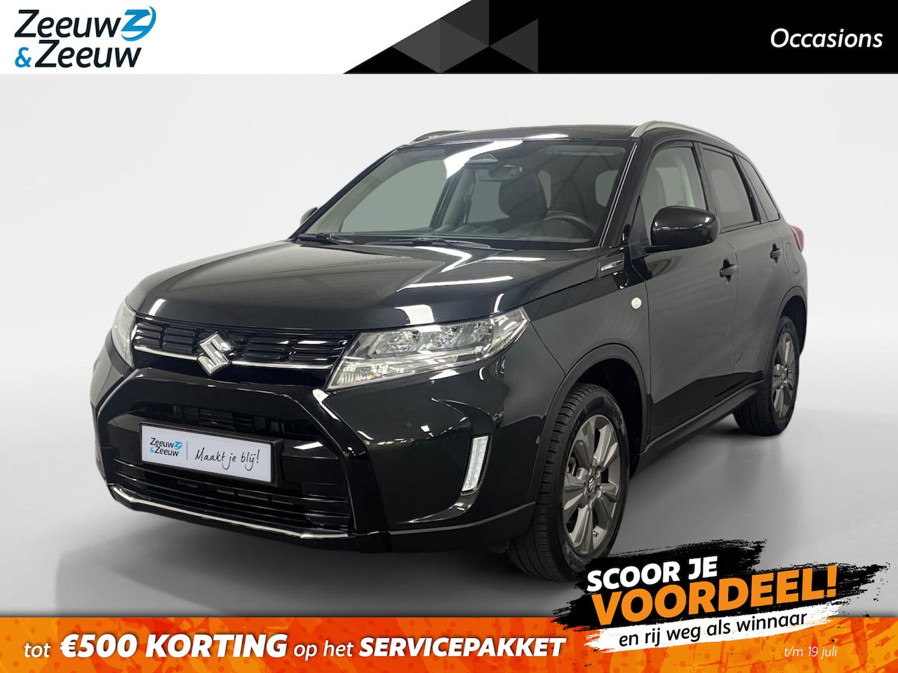 Suzuki Vitara - 1.5 Hybrid Select AUTOMAAT NAVI AIRCO ADAPTIEVE CRUISE CONTROLE STOELVERWARMING LM VELGEN - AutoWereld.nl