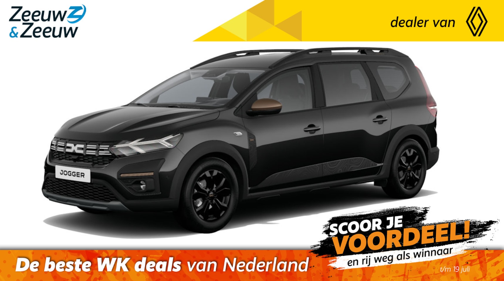 Dacia Jogger - TCe 110 Extreme 7p. | Nu snel leverbaar met €500,- Zeeuw & Zeeuw voorraadkorting | Gratis - AutoWereld.nl