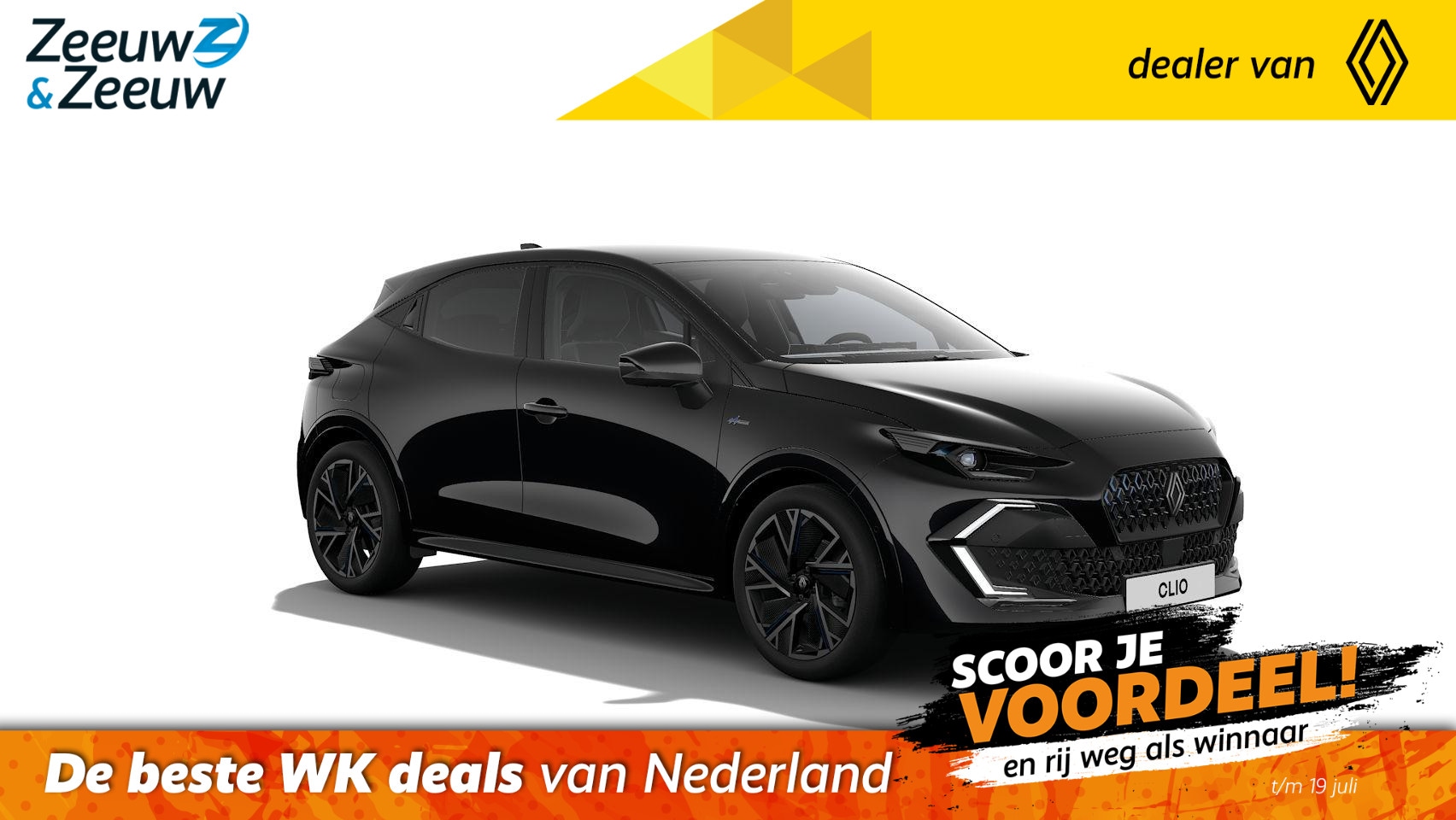 Renault Clio - 1.8 Hybrid 160 esprit Alpine | OP VOORRAAD!!! OP = OP NU MET €1.000,- INTRODUCTIEVOORDEEL! - AutoWereld.nl