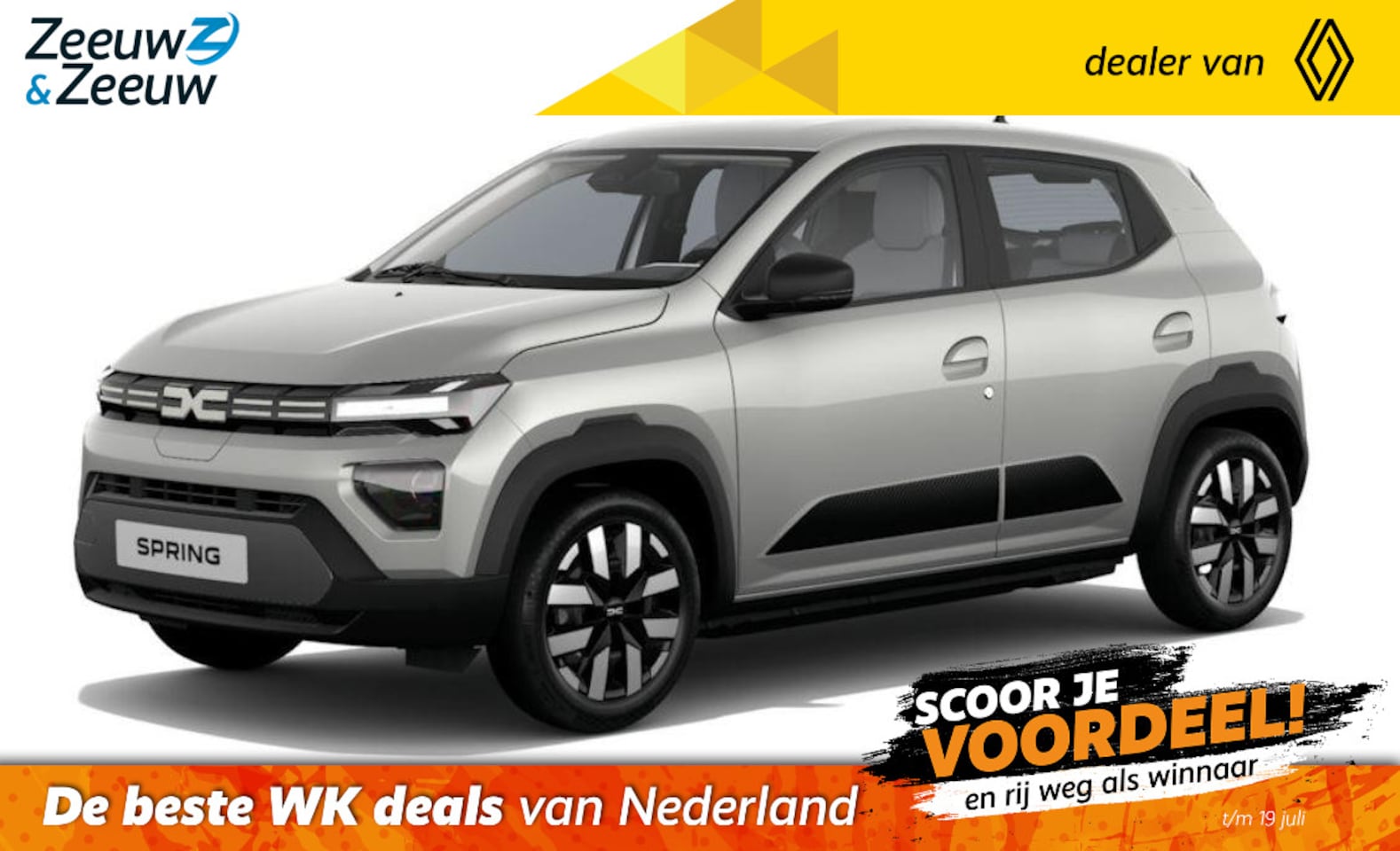 Dacia Spring - Expression 70 vanaf nu te bestellen | inclusief gratis 7 jaar garantie tot 140.000km | fin - AutoWereld.nl