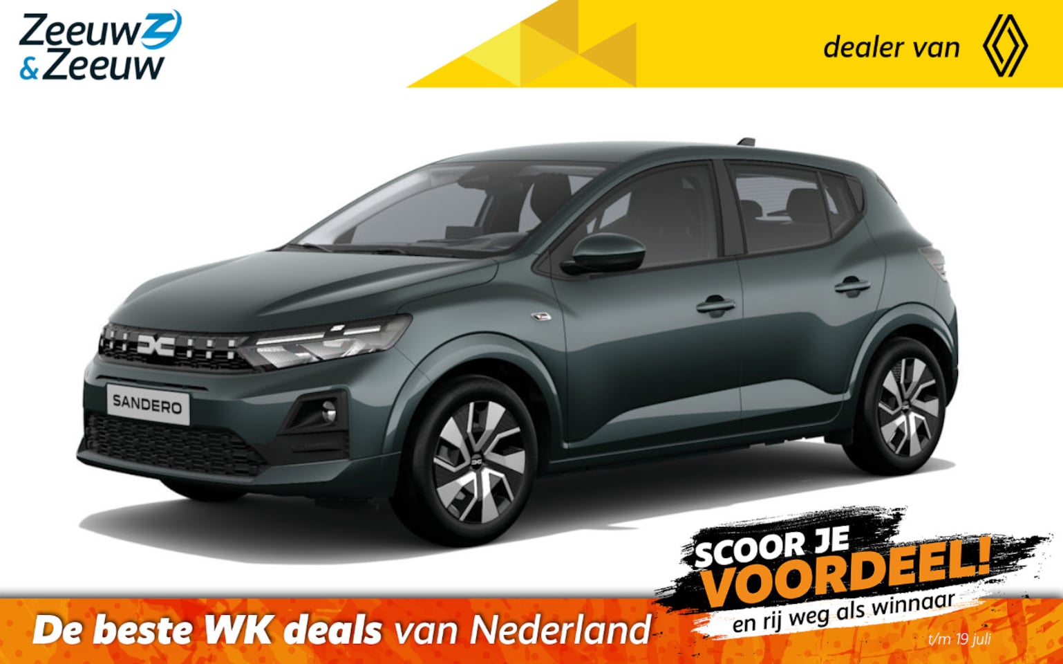 Dacia Sandero - TCe 100 limited edition 4X uit voorraad met € 2.000,- korting  | 2,9% Actiefinanciering | - AutoWereld.nl