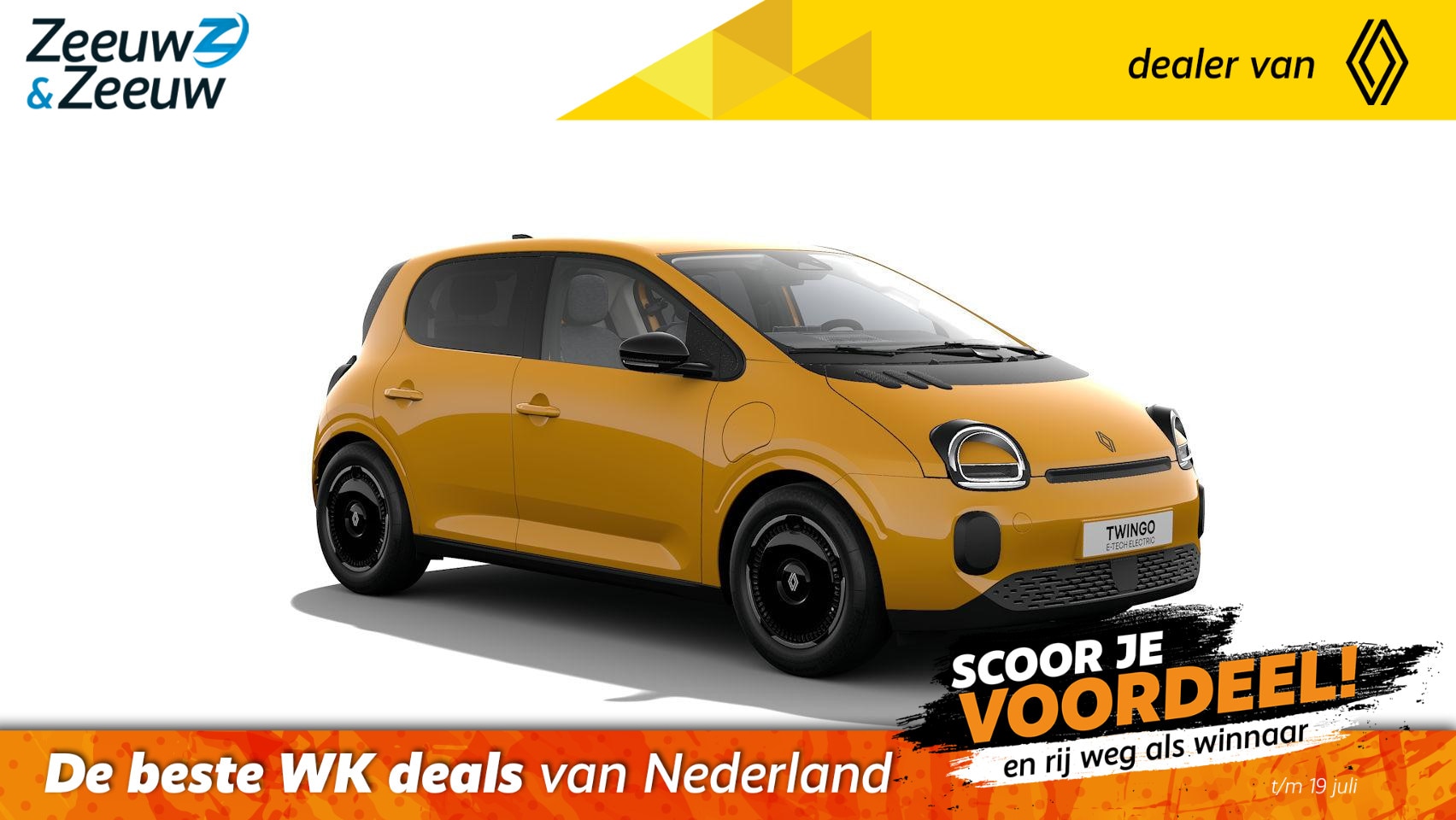 Renault Twingo - urban range techno 27.5 kWh | NU TE BESTELLEN MET €500,- INTRODUCTIEVOORDEEL!!! - AutoWereld.nl