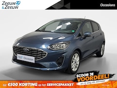 Ford Fiesta - 1.0 EcoBoost Hybrid Titanium NAVI AIRCO CAMERA CRUISE CONTROLE STOELVERWARMING LM VELGEN A