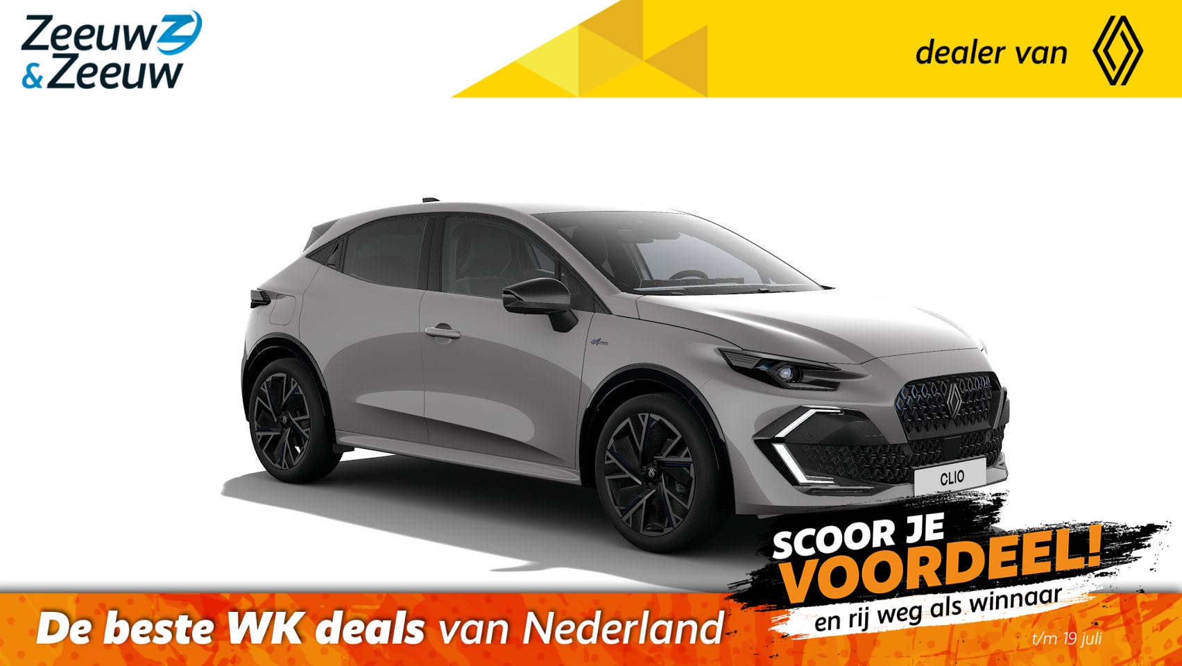 Renault Clio - 1.8 Hybrid 160 esprit Alpine | OP VOORRAAD!!! OP = OP NU MET €1.000,- INTRODUCTIEVOORDEEL! - AutoWereld.nl