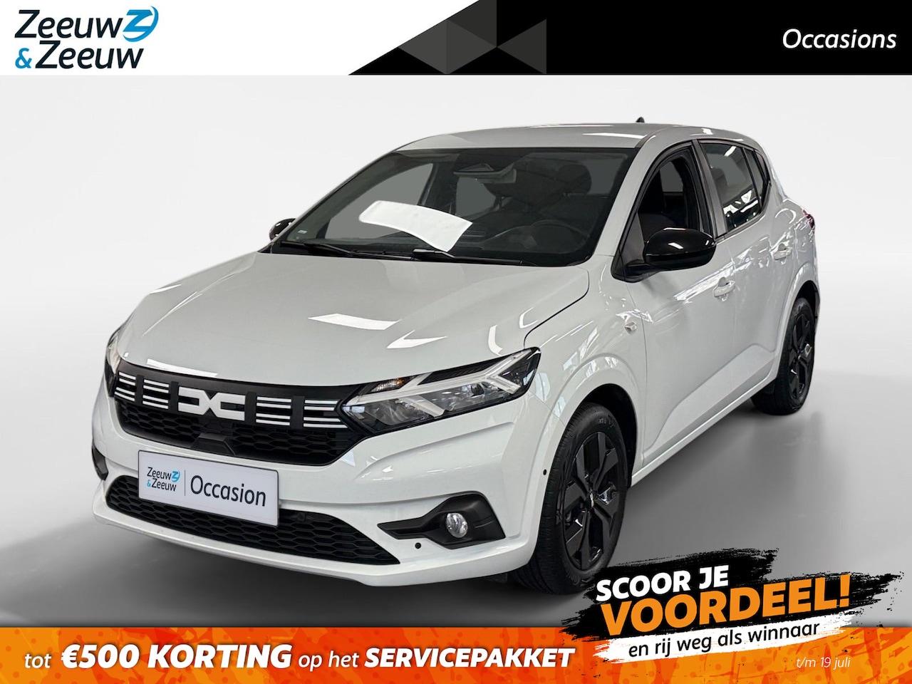 Dacia Sandero - 1.0 TCe JOURNEY AIRCO APPLE CARPLAY ANDROID AUTO CRUISE CONTROLE APPLE CARPLAY ANDROID AUT - AutoWereld.nl