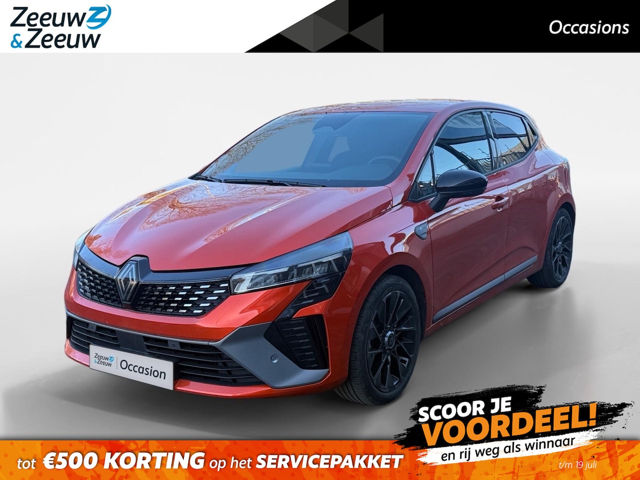 Renault Clio - 1.6 E-Tech Full Hybrid 145 esprit Alpine AUTOMAAT NAVI AIRCO CAMERA APPLE CARPLAY ANDROID - AutoWereld.nl