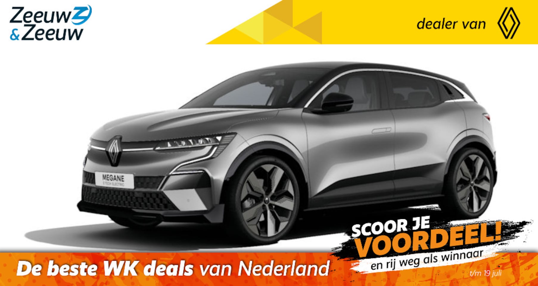 Renault Mégane E-Tech - Comfort Range Techno 60 kWh |2X nu uit voorraad leverbaar met € 3000,- EXTRA voorraad kort - AutoWereld.nl