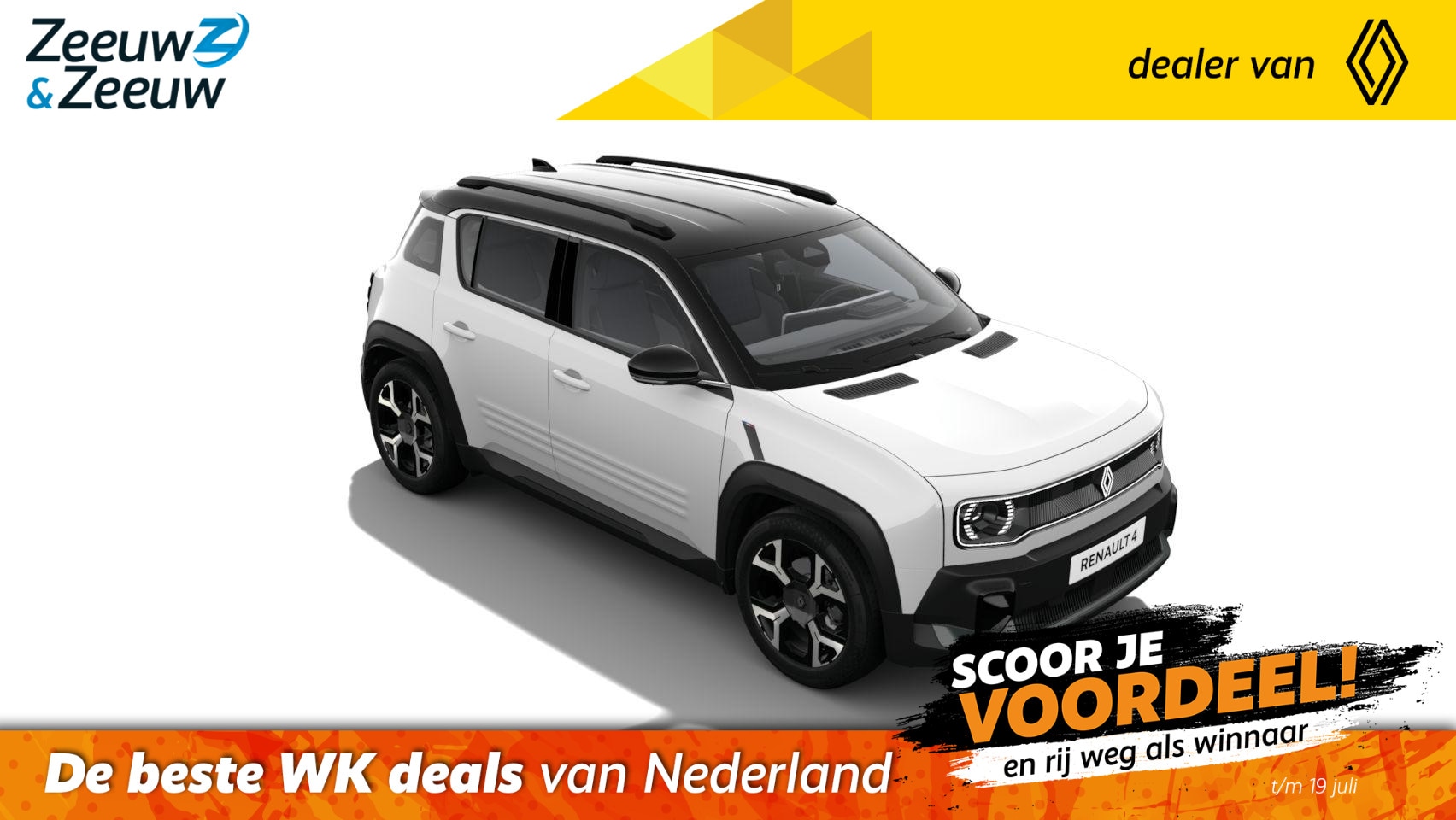 Renault 4 - comfort range techno 52 kWh | OP VOORRAAD OP =OP NU MET €2.500,- - AutoWereld.nl