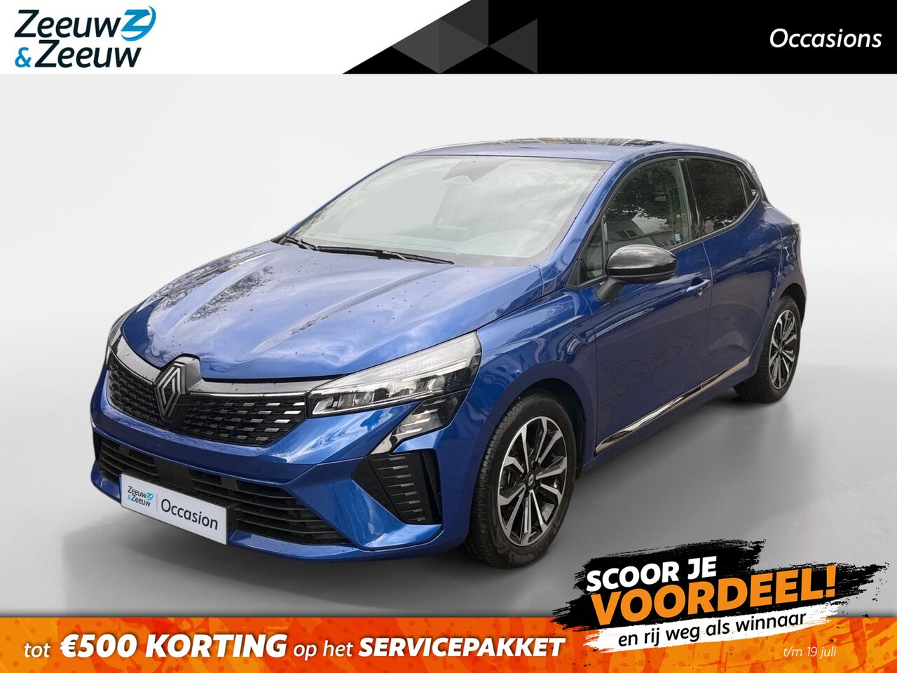 Renault Clio - 1.0 TCe 90 GPF techno NAVI AIRCO CAMERA PARKEERSENSOREN CRUISE CONTROLE 9,3 INCH SCHERM AP - AutoWereld.nl