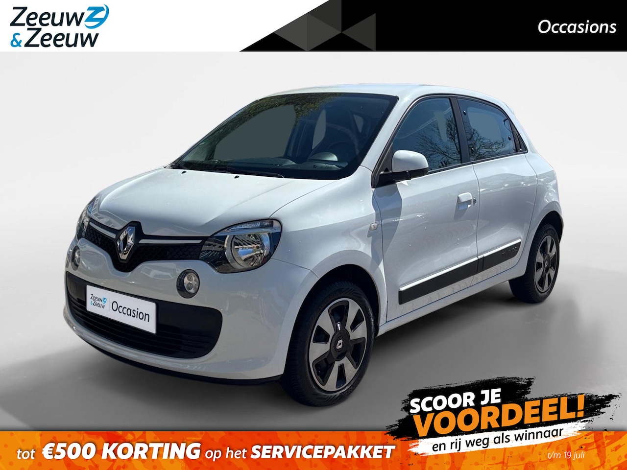Renault Twingo - 1.0 SCe Collection NAVI AIRCO CAMERA CRUISE CONTROLE PARKEERSENSOREN ANDROID AUTO CENTRAAL - AutoWereld.nl