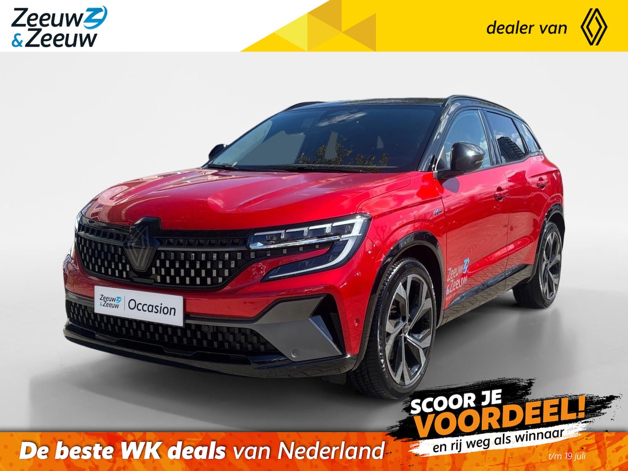 Renault Austral - 1.2 E-Tech full hybrid 200 techno esprit Alpine AUTOMAAT NAVI AIRCO CAMERA CRUISE CONTROLE - AutoWereld.nl